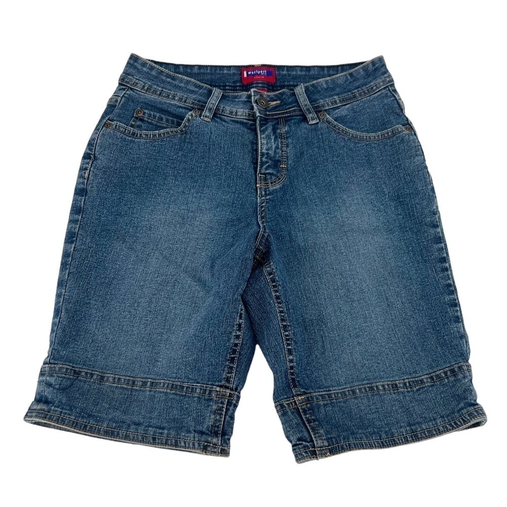 Westport Denim Bermuda Jean Shorts Size 6 Petite Women’s